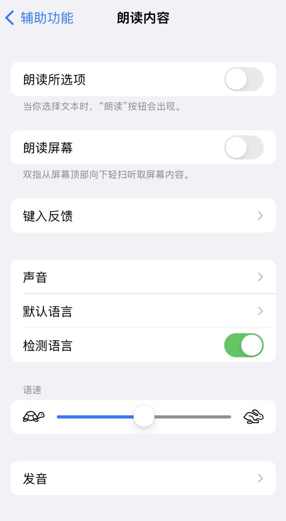 正阳苹果服务网点分享iOS 16 小技巧：让 iPhone 朗读屏幕上的内容或所选择的文本 